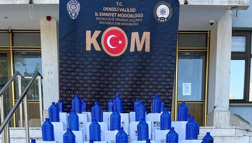 denizlide 642 litre kacak alkol yakalandi MKA7cTtl