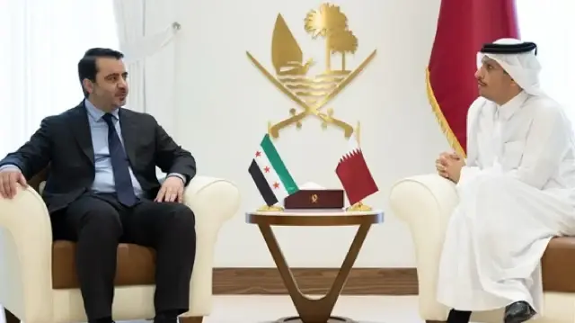 katar disisleri bakani suriyeli mevkidasi seybani ile dohada gorustu ek4bZ9Bl